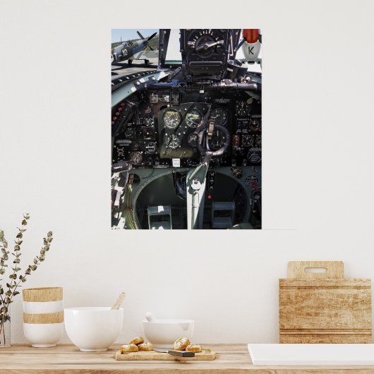 POSTER COCKPIT D'ESPRIT (Cuisine)