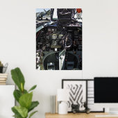 POSTER COCKPIT D'ESPRIT (Bureau à domicile)