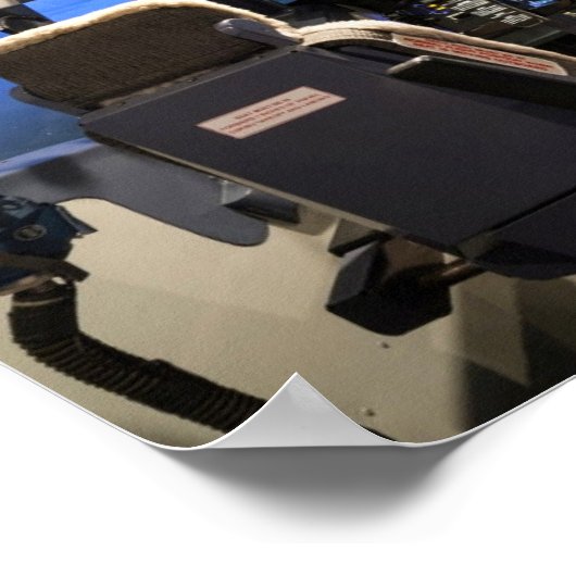 Poster cockpit Jet (Coin)