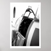 Poster Cockpit Spitfire (Devant)