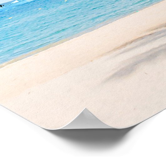 Poster Cocktail Beach (Coin)