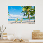 Poster Cocktail Beach (Cuisine)