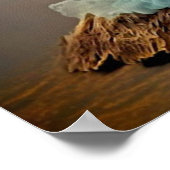 Poster Cocktail coloré (Coin)