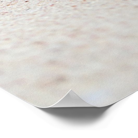 Poster Cocktail coloré au Paradis (Coin)