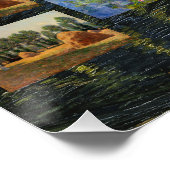 Poster Cocktail de fête de mariage 2024 (Coin)