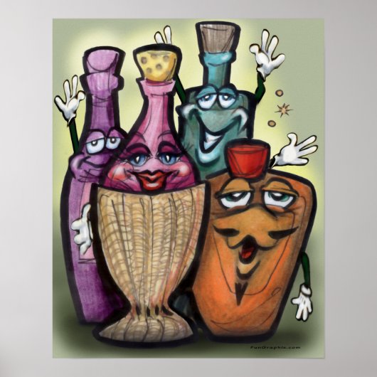 Poster Cocktail Gang (Devant)