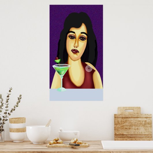 Poster Cocktail heure (Cuisine)