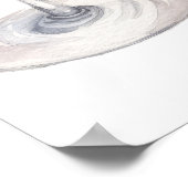 Poster Cocktail Martini Joyeux 60e anniversaire (Coin)