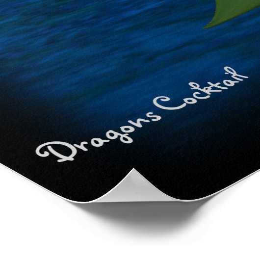 Poster Cocktail : Mint Julep (Coin)