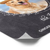 Poster Cocktail Signature du Bar à chiens pour mariage d' (Coin)