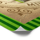 Poster Cocktail Signature vintage (Coin)