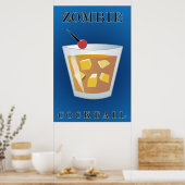 Poster Cocktail Zombie (Cuisine)
