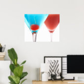 Poster Cocktails (Bureau à domicile)