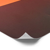 Poster Cocktails de chat noir cosmique futuriste atomique (Coin)