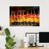 Poster Cocktails de fruits (Bureau à domicile)