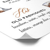 Poster Cocktails de signature (Coin)