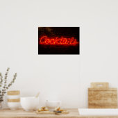 Poster Cocktails en brique (Cuisine)