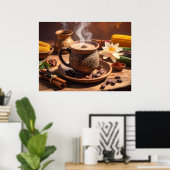 POSTER COCOA - MAYA - AZTÈQUE (Bureau à domicile)
