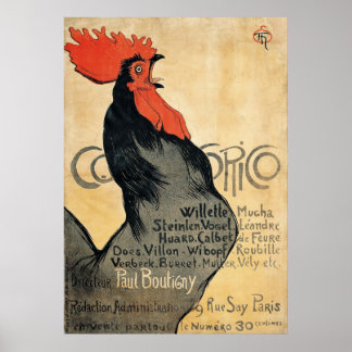 Poster Cocorico