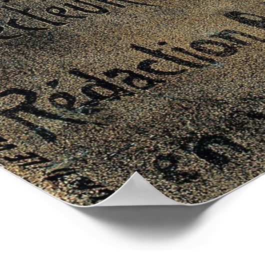 Poster Cocorico (Coin)