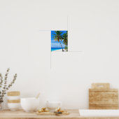 Poster Cocotier de plage (Cuisine)