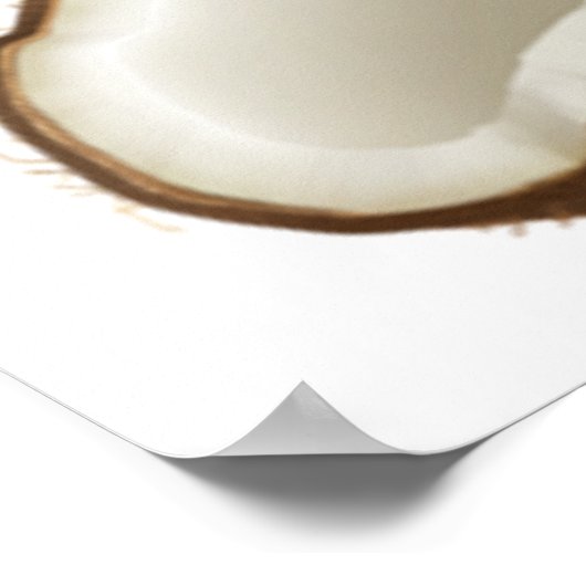 Poster Cocotier - Emoji (Coin)