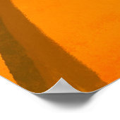 Poster Cocotier, thème tropical d'été. (Coin)