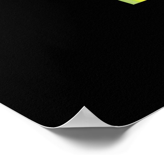 Poster Codage du programmeur nerd de l'ordinateur amusant (Coin)