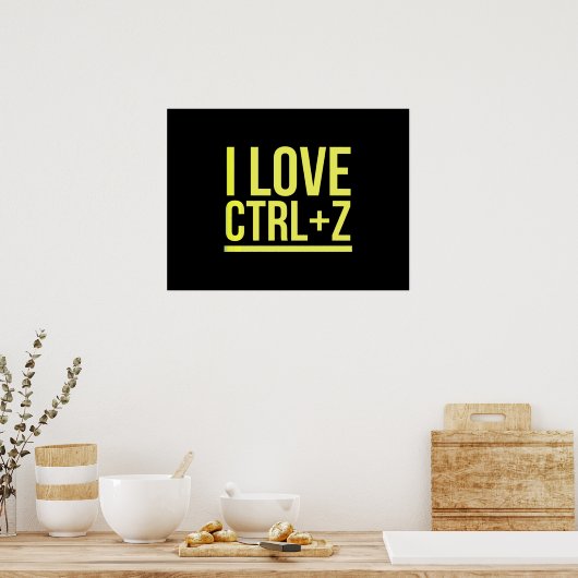 Poster Codage du programmeur nerd de l'ordinateur amusant (Cuisine)