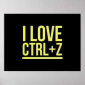 Poster Codage du programmeur nerd de l'ordinateur amusant (Devant)