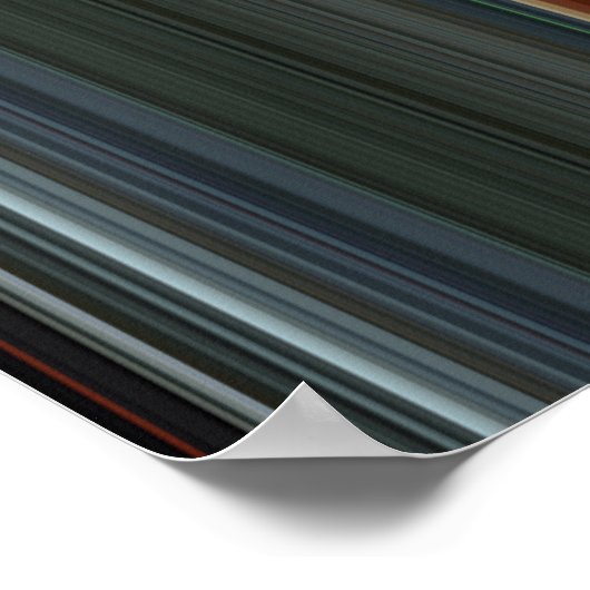 Poster Code-barre de film de héros (Coin)