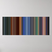 Poster Code-barre de film de héros (Devant)