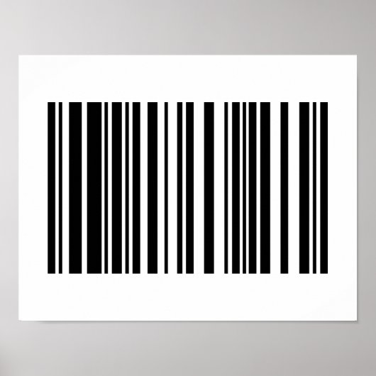 Poster Code-barres (Devant)