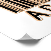 Poster Code-barres acteur (Coin)