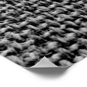Poster Code-barres Exécution dans une conception zèbre (Coin)