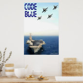 Poster Code bleu : CVN 70 (Cuisine)