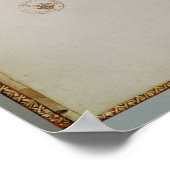 Poster Code civil, ouvert à la page de titre, 1804 (Coin)