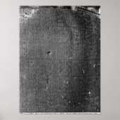 Poster Code de Hammurabi, détail de l'inscription de colo (Devant)