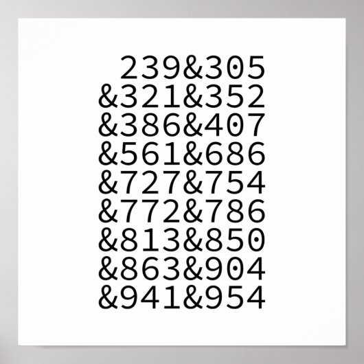 Poster Code de la Floride (Devant)