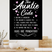 Poster Code de la tante (Cuisine)