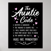 Poster Code de la tante (Devant)