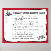Poster Code de pirates sans arachide (affiche) (Devant)