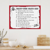 Poster Code de pirates sans arachide (affiche) (Cuisine)