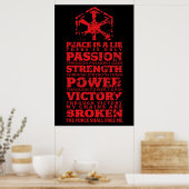 Poster Code du Sith (Cuisine)