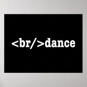 Poster code HTML de rupture