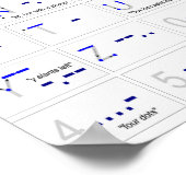 Poster Code Morse instantané (Coin)
