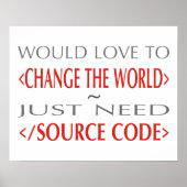Poster Code source (Devant)