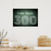 Poster Coder Radio 300 (Cuisine)