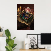 Poster Codex Akasha - art fantastique ésotérique mystique (Bureau à domicile)