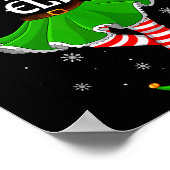 Poster Coding Elf Christmas Family Girls Women Elf Squad (Coin)